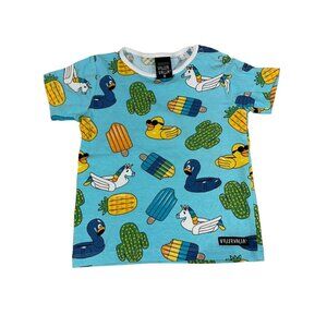Villervalla Swimming Animals Top Size 86 1.5 Years